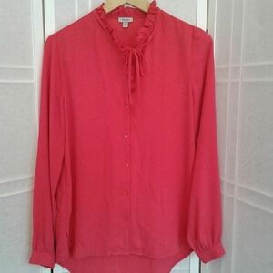 Tristan hot pink  blouse  long sleeve